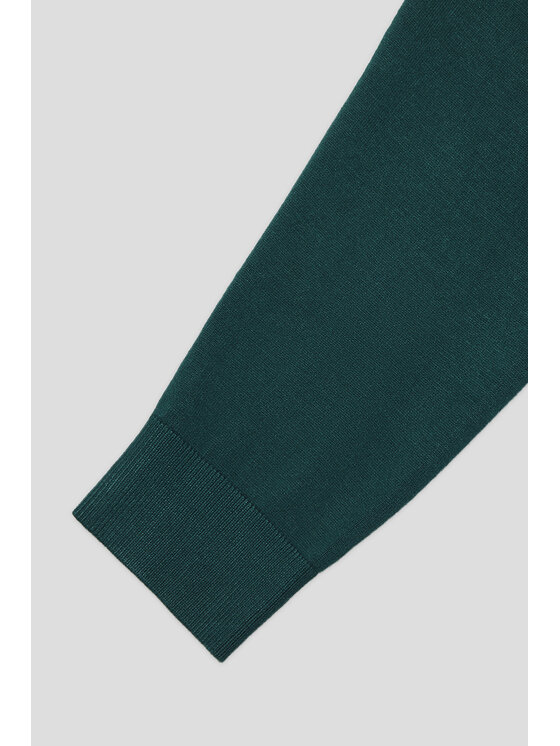 Lancerto Lancerto Sweter Geir SW073224000081 Zielony Regular Fit