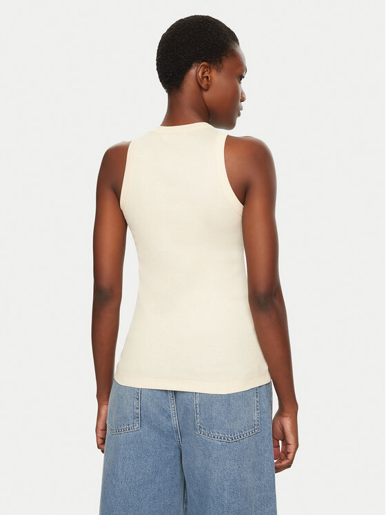 IVY OAK IVY OAK Top Klara IO1100X2350 Beżowy Slim Fit