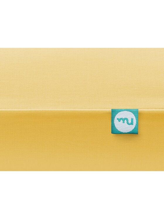 Mumla Mumla Poszewka na poduszkę Basic Bananowy Żółty