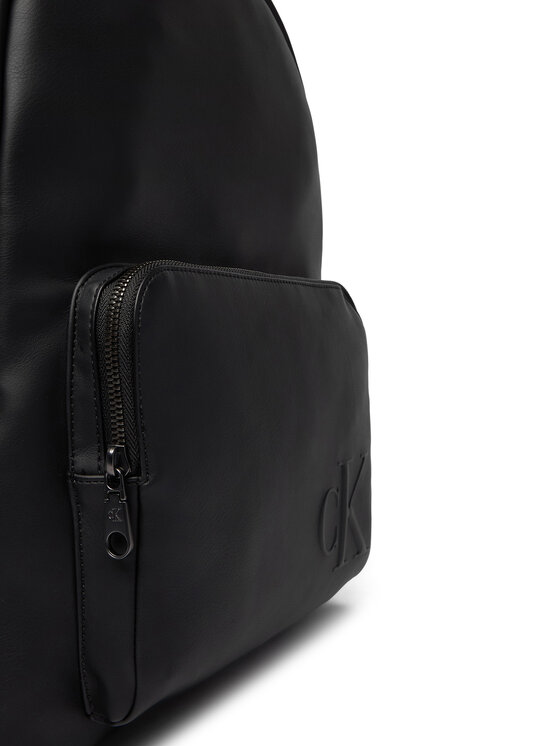 Calvin Klein Calvin Klein Ruksak Bold Ck Round Backpack LV04D3246G Čierna