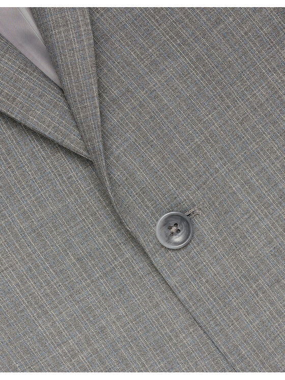 Borgio Borgio Marynarka amaroni Szary Slim Fit