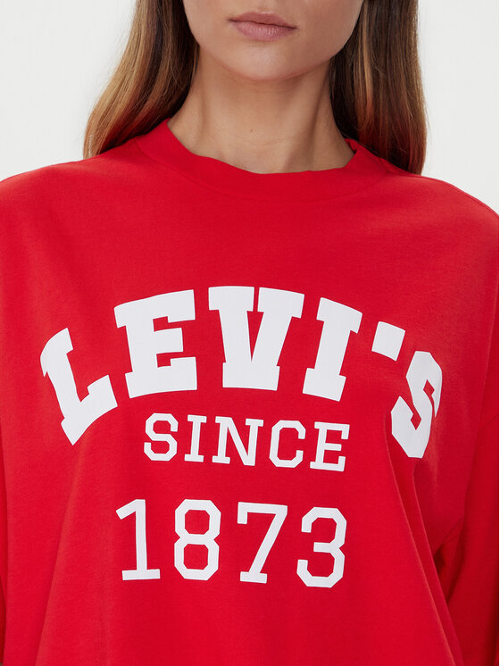 Levi's® Levi's® T-Shirt Graphic 000G4-0022 Czerwony Relaxed Fit