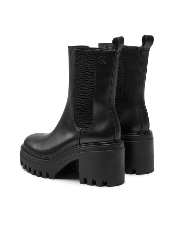 Calvin Klein Jeans Calvin Klein Jeans Botine Chunky YW0YW01547 Negru