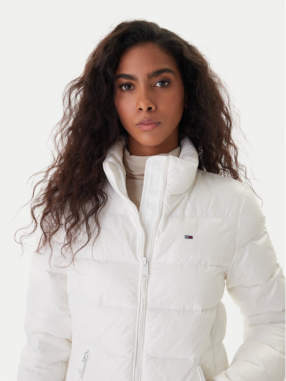 Tommy Jeans Tommy Jeans Giubbotto piumino DW0DW21618 Bianco Slim Fit