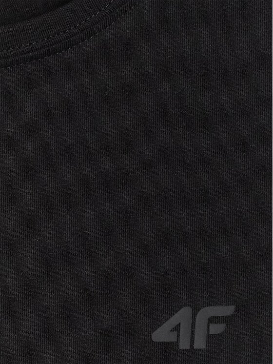 4F 4F T-shirt 4FRSS26TTSHF3628-20S Nero Slim Fit
