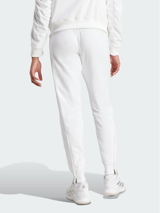 adidas adidas Spodnie dresowe Tennis Walk-On Biały Regular Fit