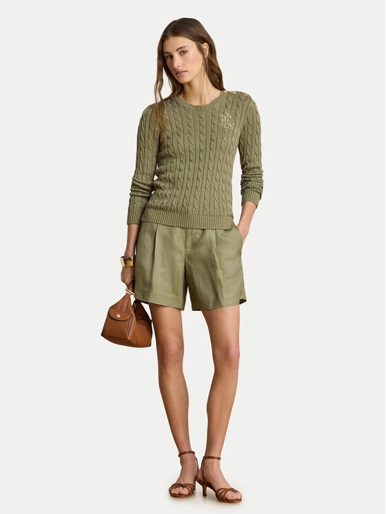 LAUREN RALPH LAUREN LAUREN RALPH LAUREN Svetr Montiva 200P14039004 Zelená Regular Fit