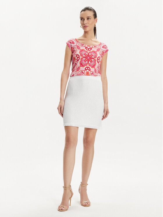 Luisa Spagnoli Luisa Spagnoli Majica Crotone 58243 Ružičasta Regular Fit