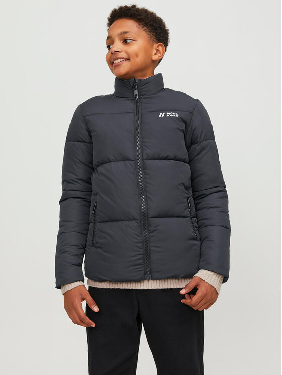 Jack&Jones Junior Dūnu jaka 12238960 Melns Regular Fit