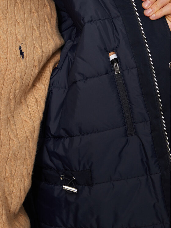 BOSS Boss Parka H-Coyan 50524964 Granatowy Regular Fit