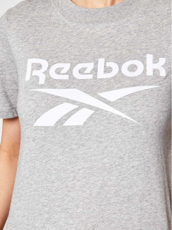 Reebok T-Shirt Identity Logo GQ9462 Γκρι Classic Fit | Modivo.gr