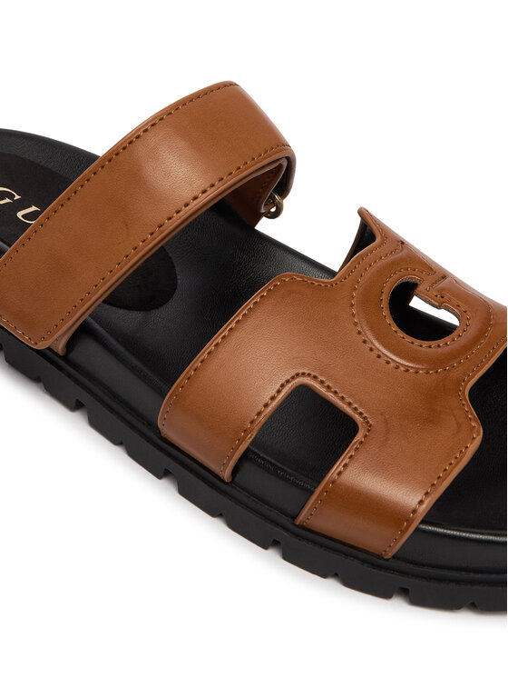 Guess Guess Pantoletten FLJFAS ELE03 Hellbraun