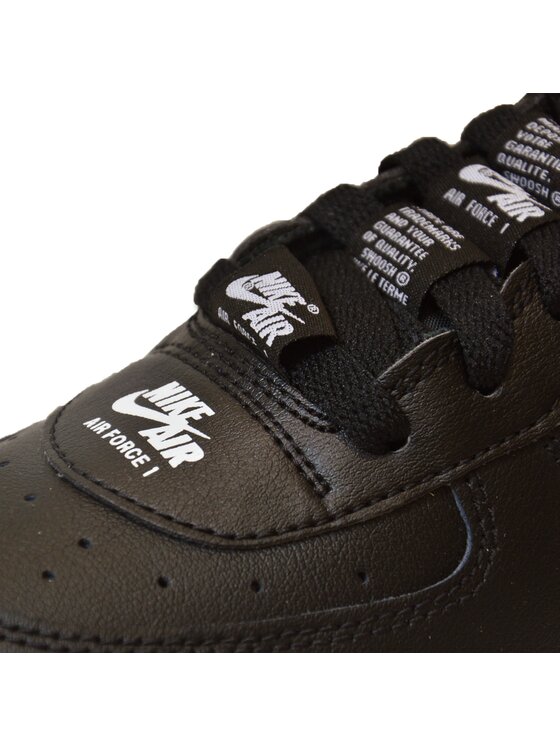 Nike Nike Buty halowe Air Force 1 LV8 3 GS Czarny