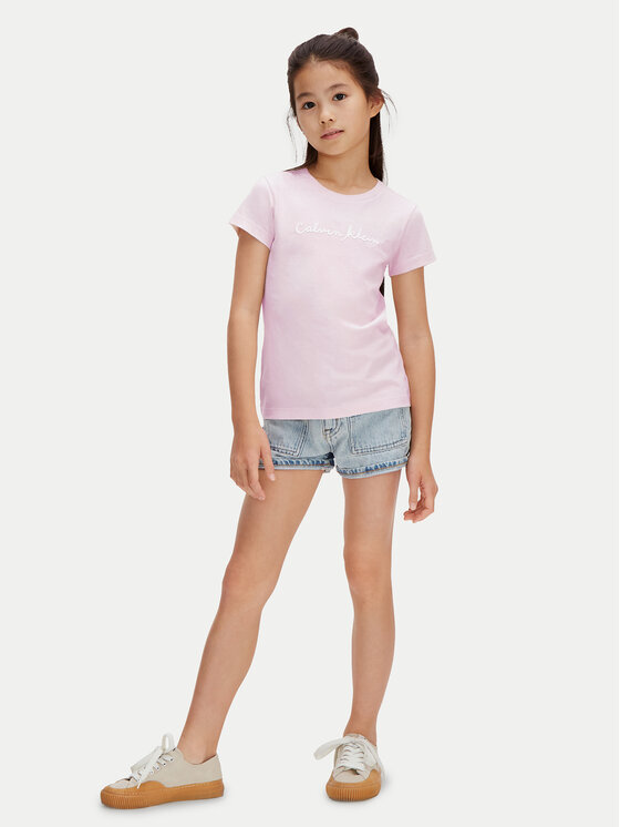 Calvin Klein Jeans Calvin Klein Jeans T-Shirt LVCKSJA17G Rosa Regular Fit