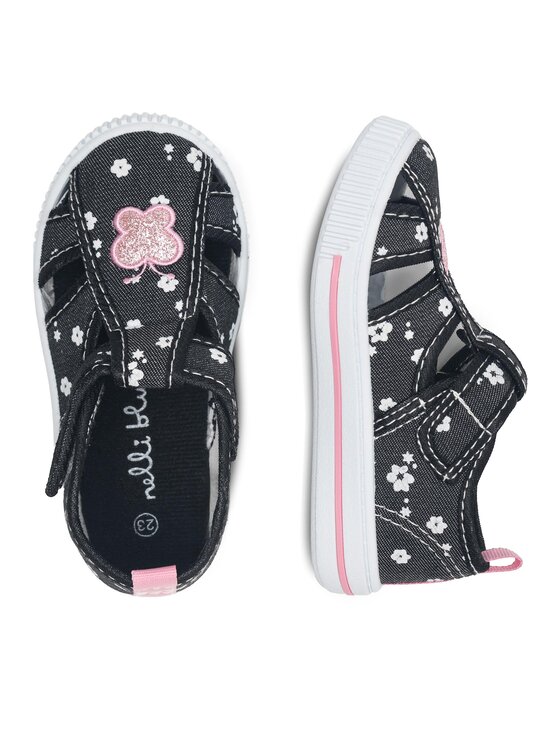 Nelli Blu Nelli Blu Čības CF2457-11. Melns