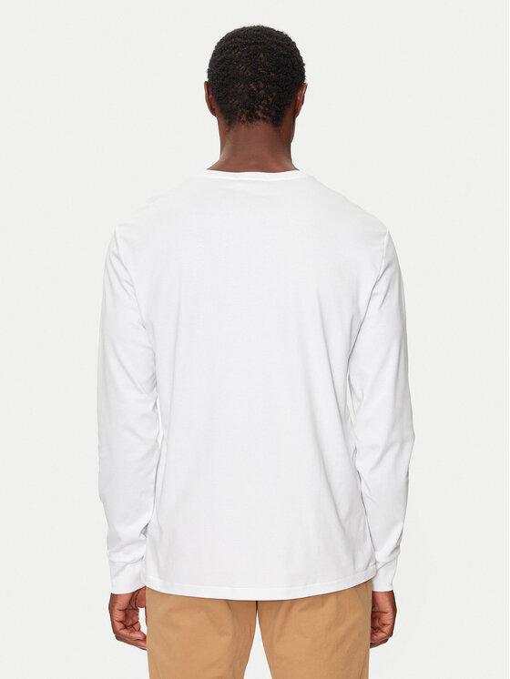 Polo Ralph Lauren Polo Ralph Lauren Hosszú ujjú 710760121 Fehér Slim Fit
