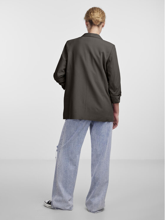 Pieces Pieces Marynarka Bosella 17090996 Brązowy Regular Fit