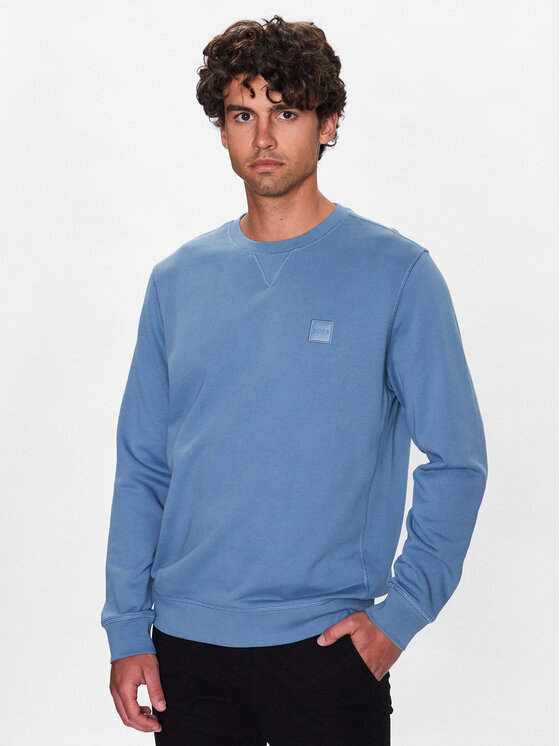 Boss Sweatshirt 50468443 Blau Relaxed Fit | Modivo.de