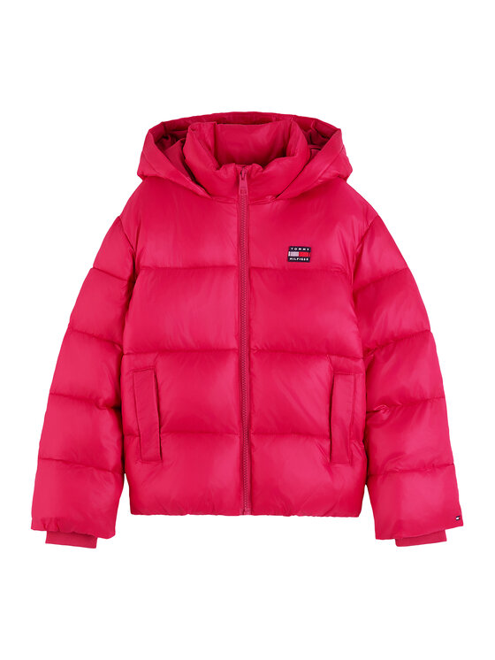 Tommy Hilfiger Tommy Hilfiger Μπουφάν χειμωνιάτικο KG0KG09586 Ροζ Regular Fit