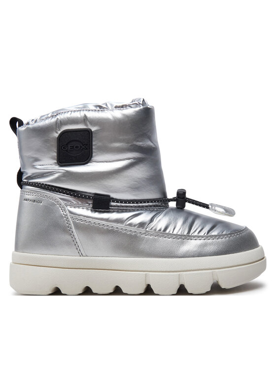 Geox Geox Čizme za snijeg J WILLABOOM GIRL B A J46HWE 0LVNF C0474 M Srebrna