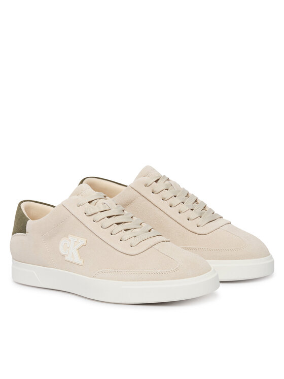 Calvin Klein Calvin Klein Sneakersy Low Pro Cups Wt Suede Mg HW0HW03144 Béžová