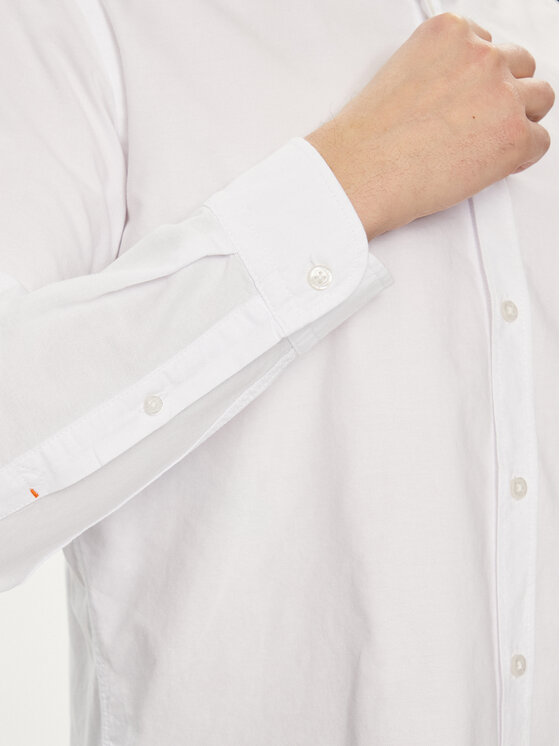 Boss Hemd Rickert 50489341 Weiß Regular Fit | Modivo.de 
