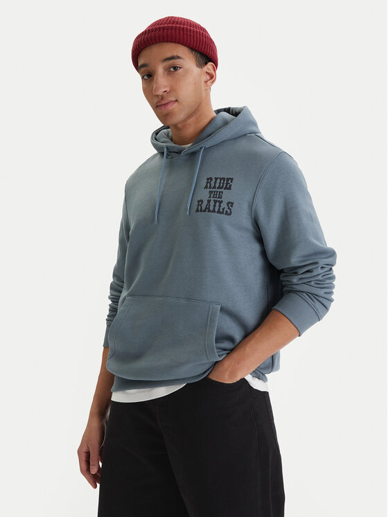 Element Element Μπλούζα Timber On Track Po ELYSF00316 Μπλε Regular Fit