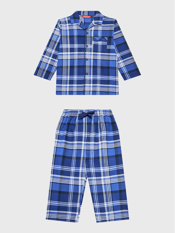 cyberjammies pyjama riley 6728 bleu marine regular fit