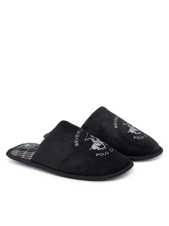 Beverly Hills Polo Club Beverly Hills Polo Club Παντόφλες Σπιτιού P4194525 Μαύρο
