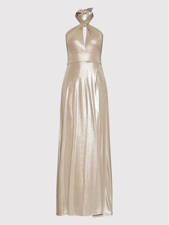 Rinascimento Rinascimento Abendkleid CFC0109111003 Beige Regular Fit