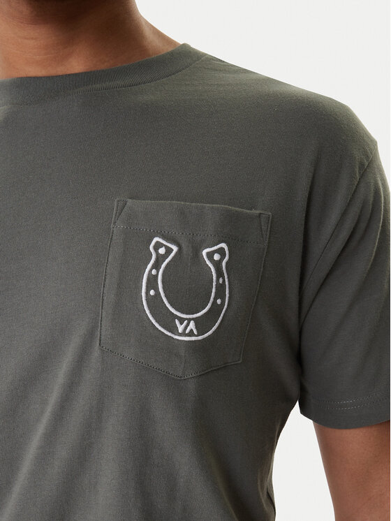 RVCA RVCA T-Shirt EVYZT00274 Πράσινο Regular Fit