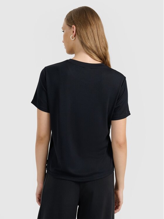 4F 4F T-shirt 4FRAW25TTSHF3282-21S Nero Regular Fit