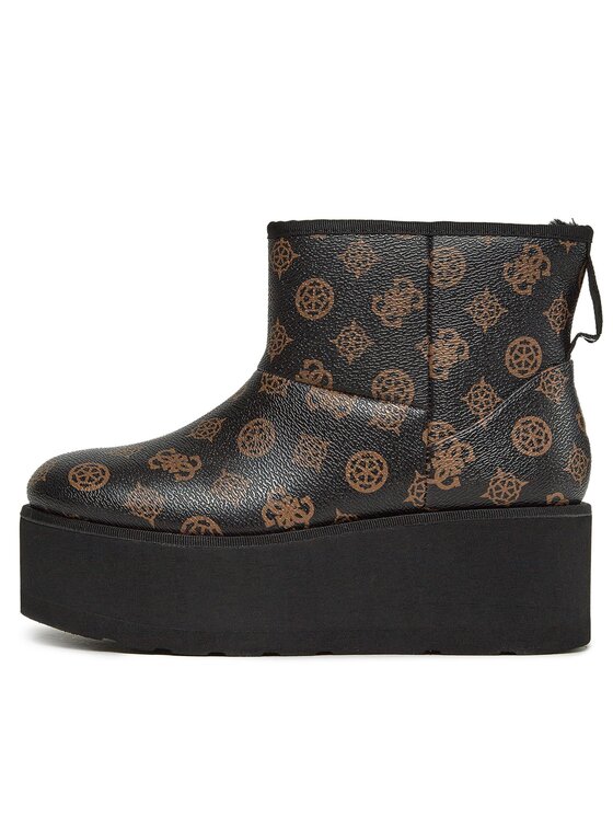 Guess Guess Ботильйони Jillan FL8JAL FAL10 Коричневий