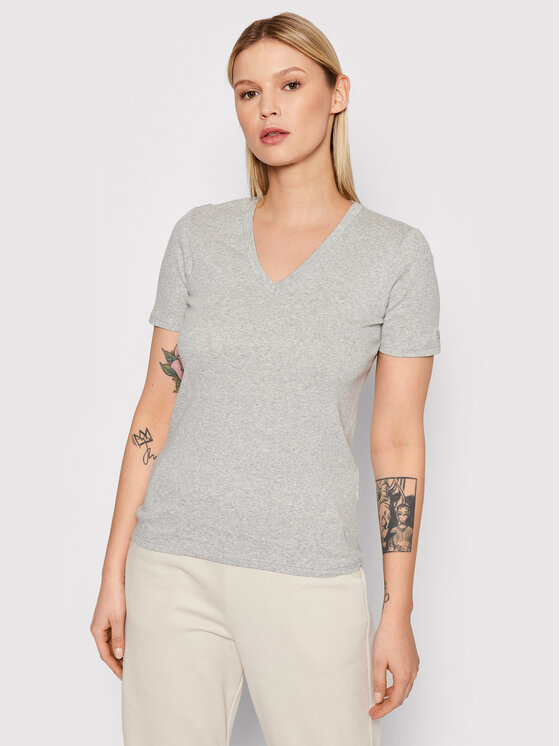 United Colors Of Benetton United Colors Of Benetton T-shirt 3GA2E4230 Siva Regular Fit