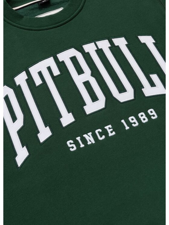 PITBULL PITBULL Bluza NORTON Zielony Regular Fit