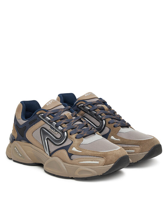 REPLAY REPLAY Sneakersy GMS9M .000.C0018T Granatowy