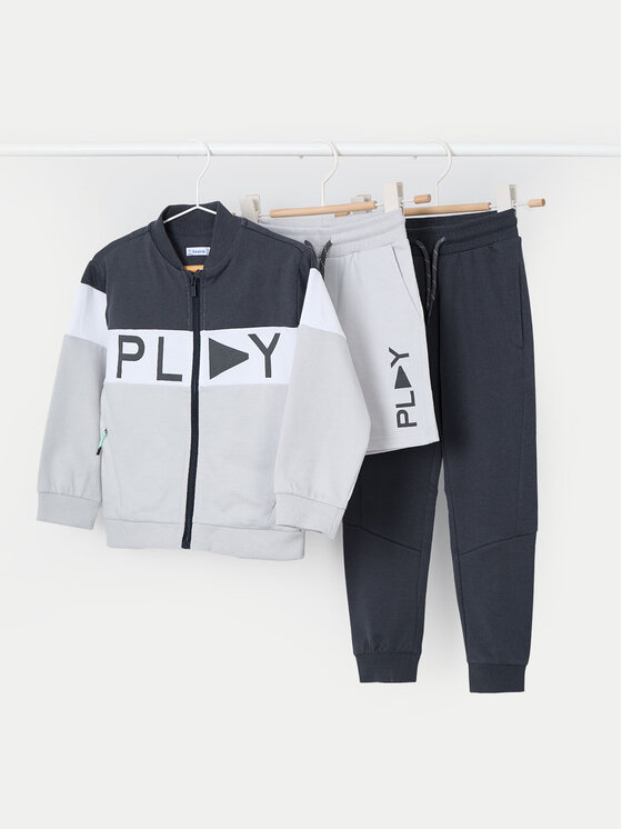 Mayoral Completo tuta 3880 Grigio Regular Fit, taglia : 3Y