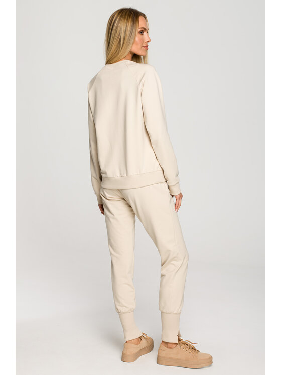 Made of Emotion Made of Emotion Felpa M693 Beige