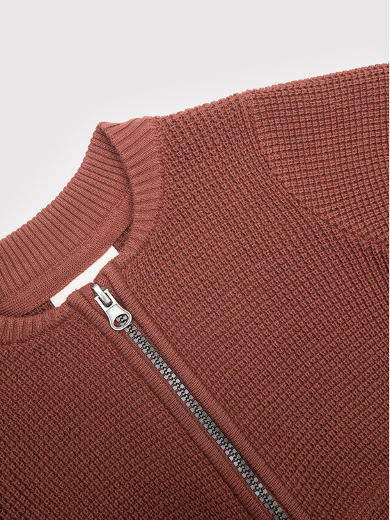 Cardigan WC2172201SUP Marrone Regular Fit