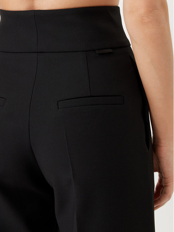 HUGO HUGO Pantaloni di tessuto Himia 50509253 Nero Wide Leg