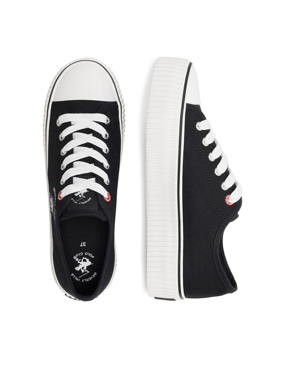 Beverly Hills Polo Club Beverly Hills Polo Club Sneakers aus Stoff BHPC027M Schwarz