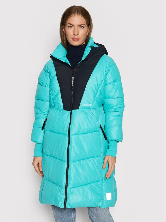 Didriksons Daunenjacke Andrea 503880 Blau Relaxed Fit