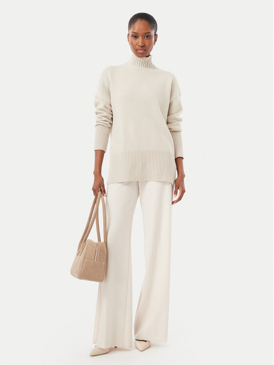 Marella Marella Rollkragenpullover Quota 2623366305 Beige Relaxed Fit