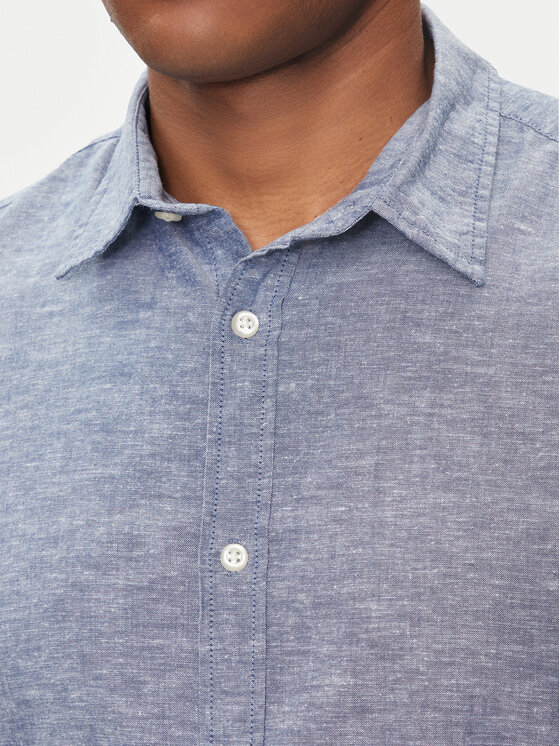 Jack & Jones Jack & Jones Marškiniai 12248579 Mėlyna Slim Fit