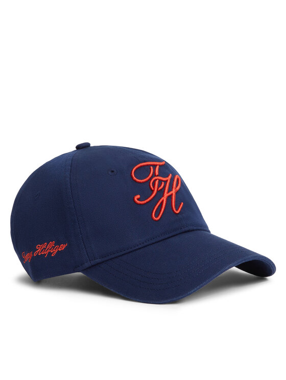 Tommy Hilfiger Tommy Hilfiger Cap Logo Embroidery Baseball Cap AM0AM14120 Dunkelblau