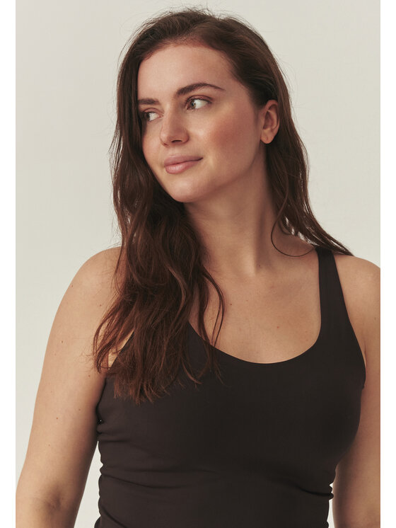 TATUUM TATUUM Blúzka YUMI Hnedá Fitted Fit