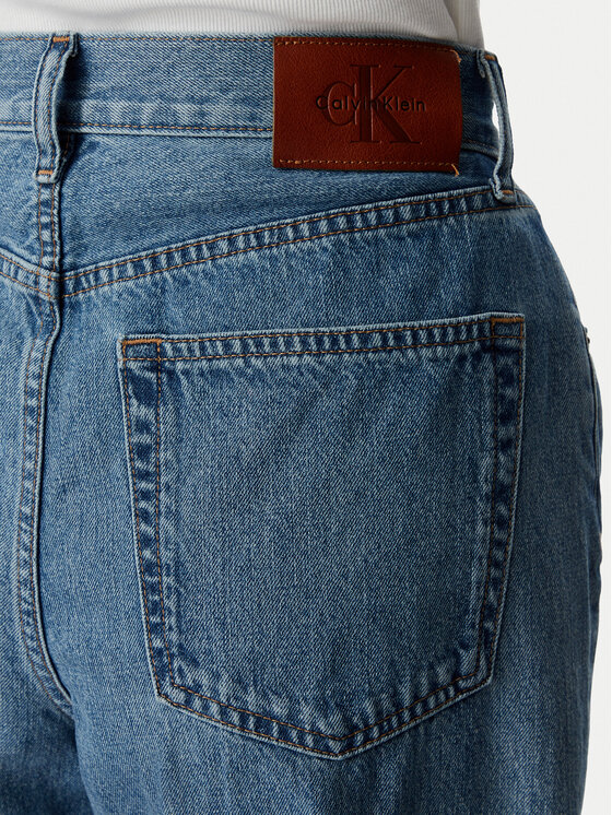 Calvin Klein Jeans Calvin Klein Jeans Jeansy LV047G748G Modrá Barrel Fit