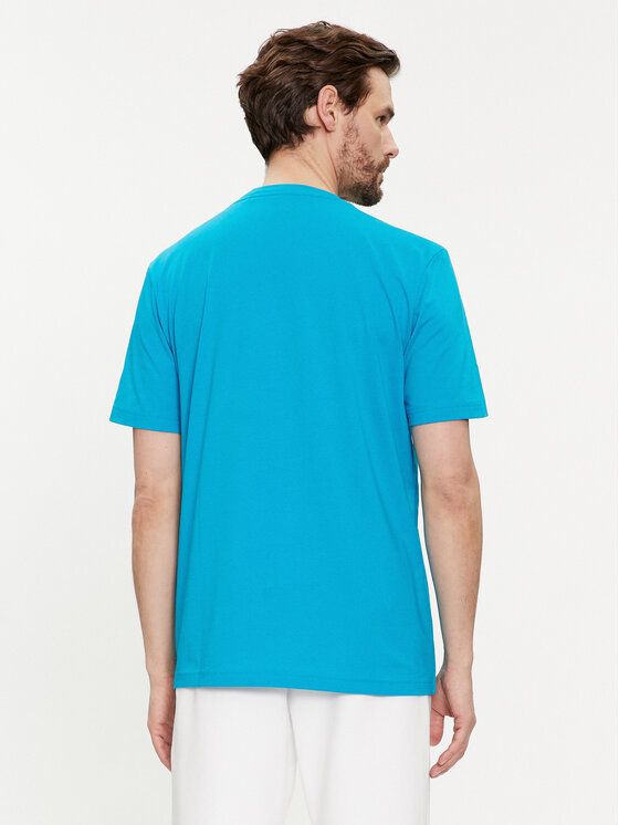 BOSS Boss Tricou 50515620 Albastru Regular Fit