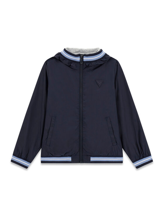 Guess Kurtka bomber L6RL01 WG970 Granatowy Regular Fit