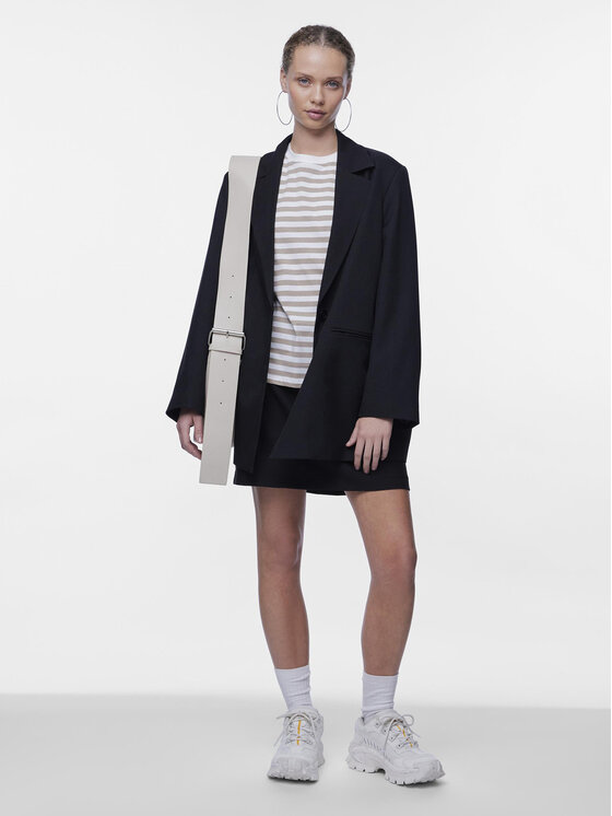 Pieces Pieces T-särk Ria 17146339 Beež Regular Fit